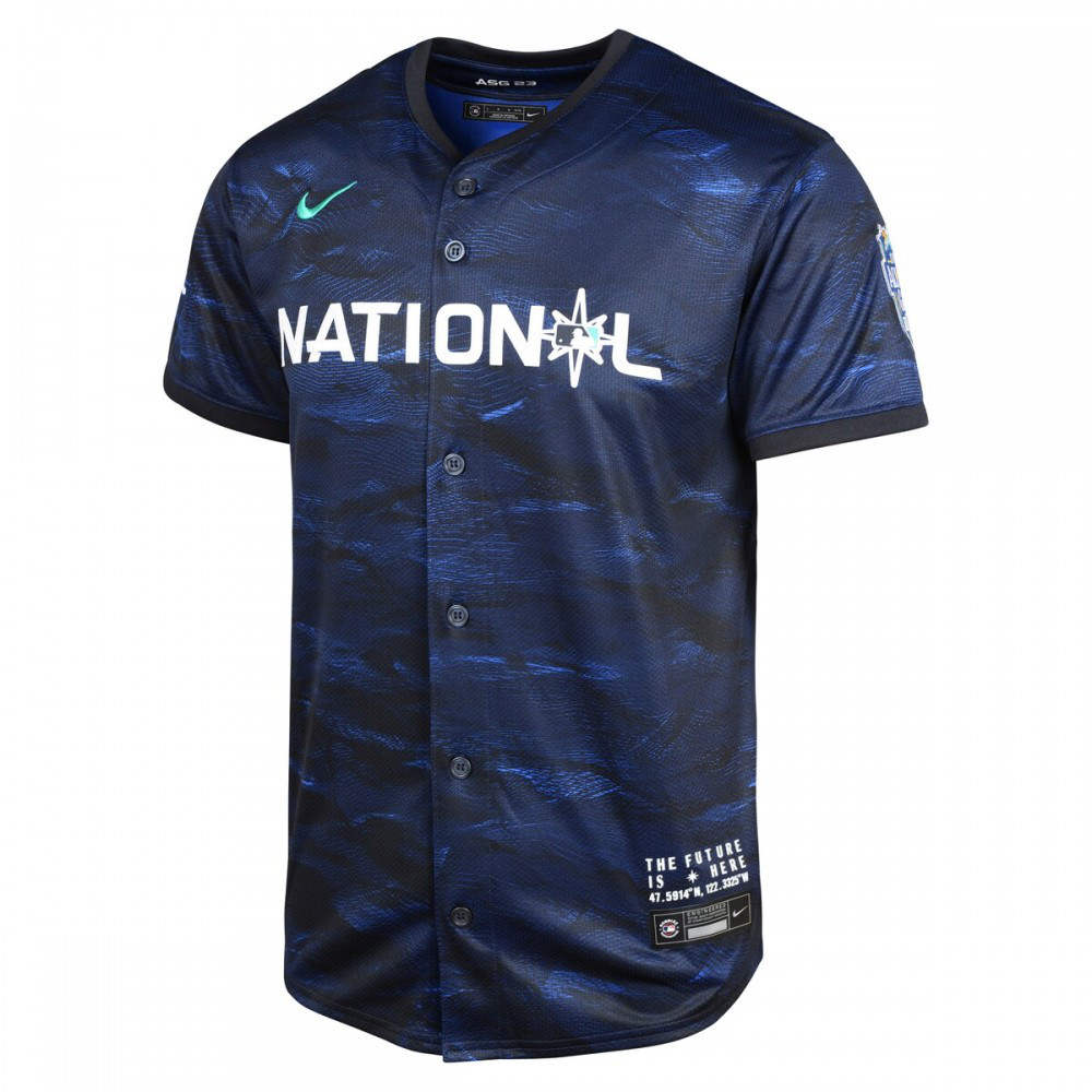 National League Youth 2023 MLB All-Star Game Limited Jersey - Royal-Pro Kit Vault | Brand New 26/27 Sports Jerseys